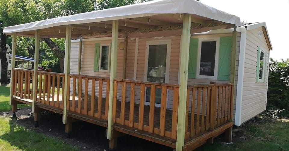 Mobil-home - Super Mercure Famille n°27 - Camping l'Orée des bois à Royan